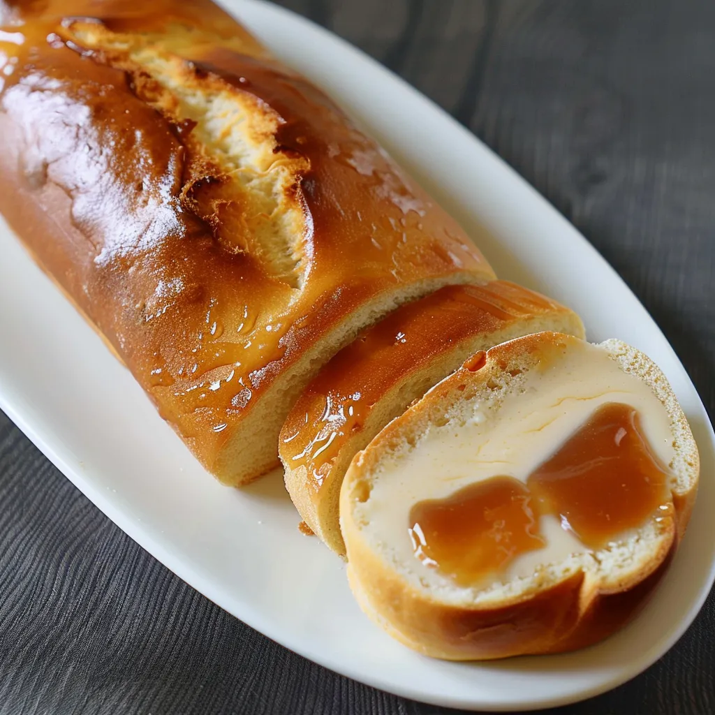 Gooey caramel milk breads