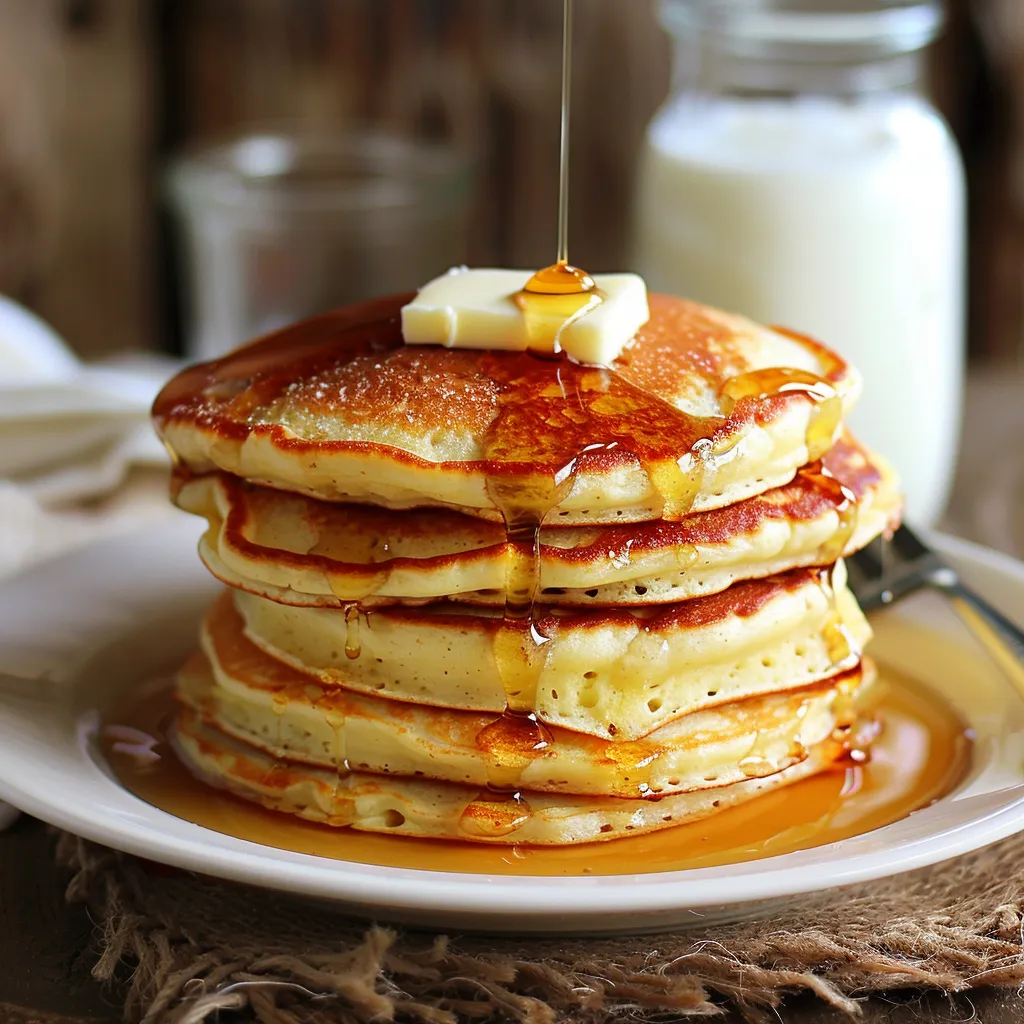 Make thick, old-fashioned pancakes