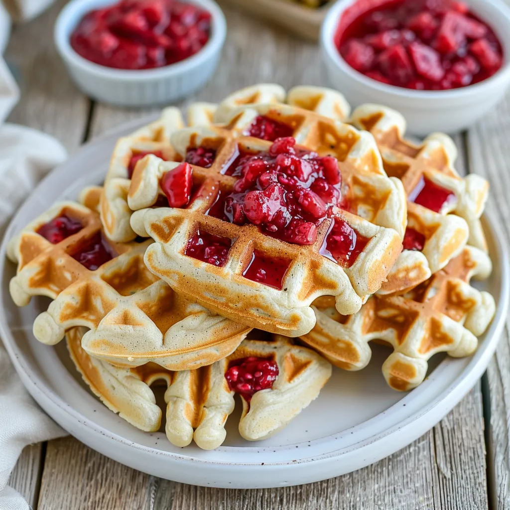 Make light, tasty waffles at home