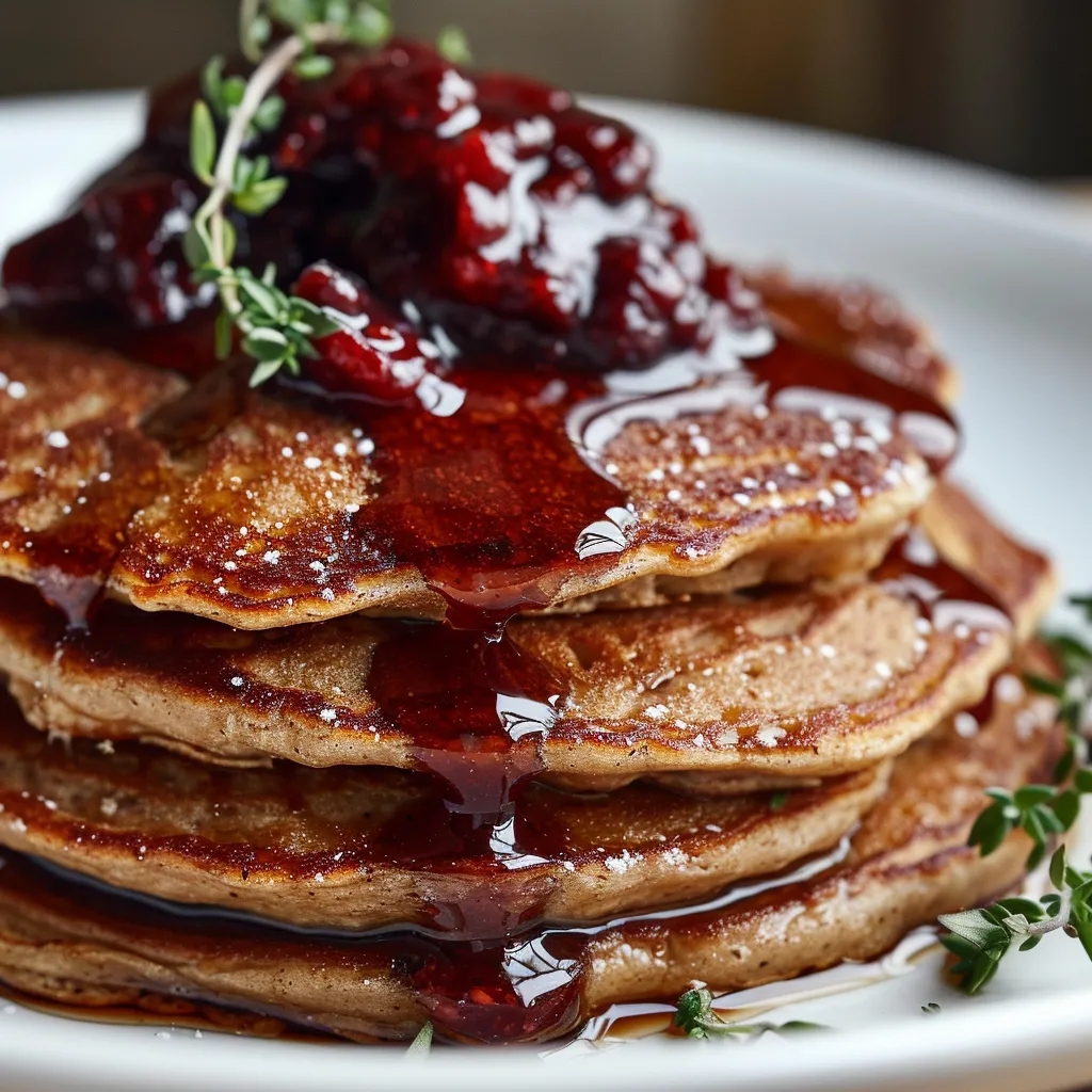 Simple buckwheat crepes