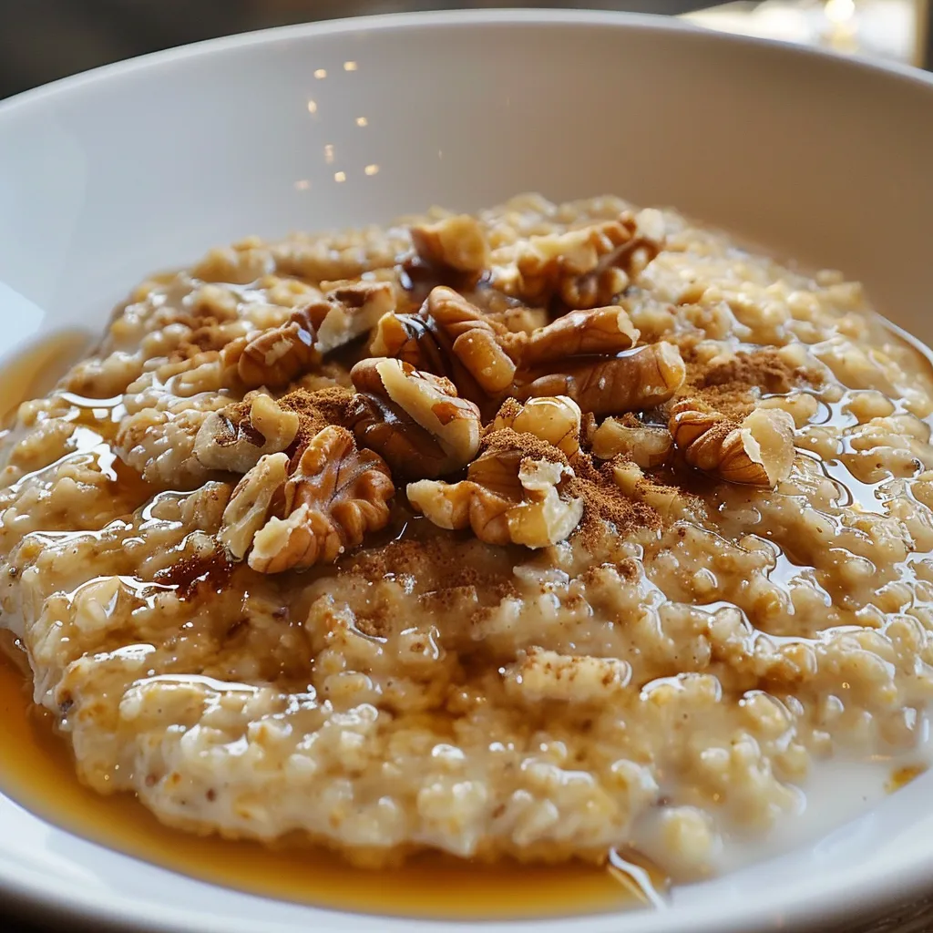 Maple oats walnuts