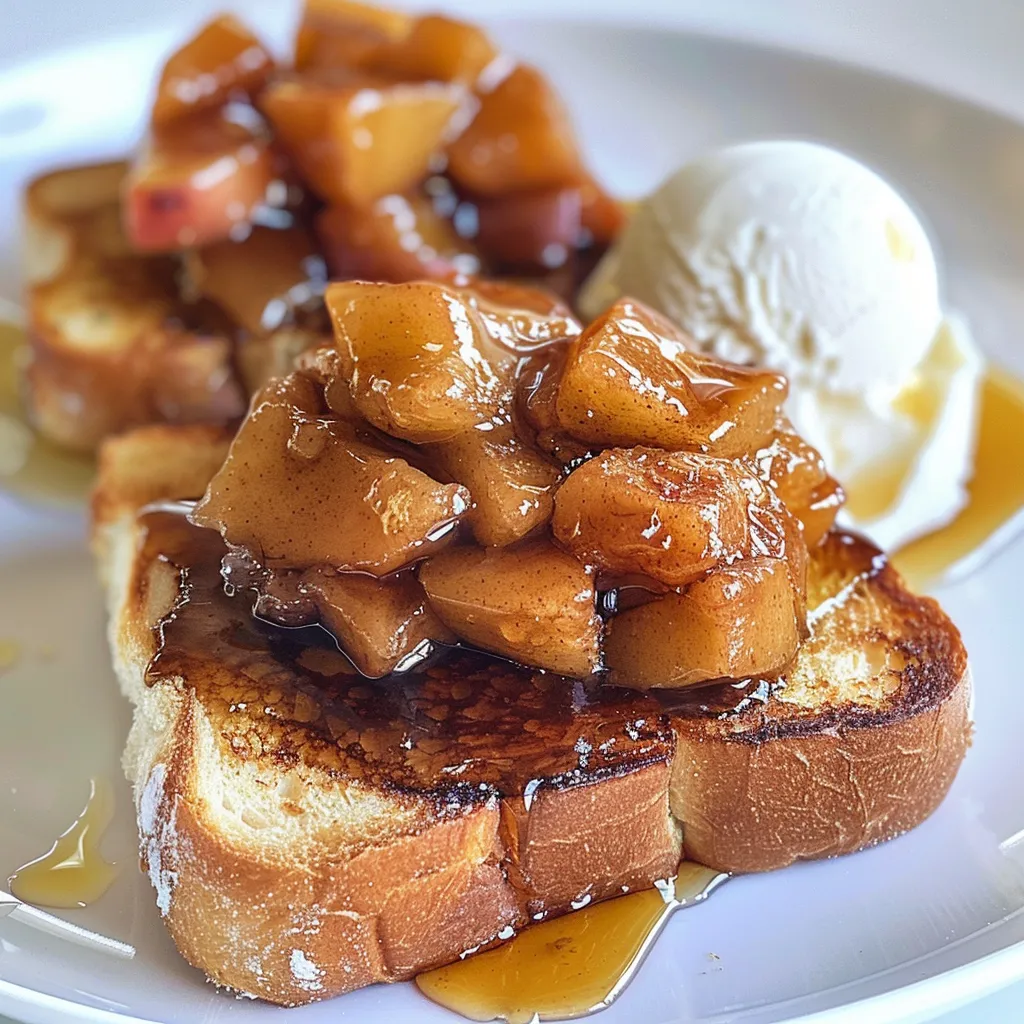 Golden Toasted Apples