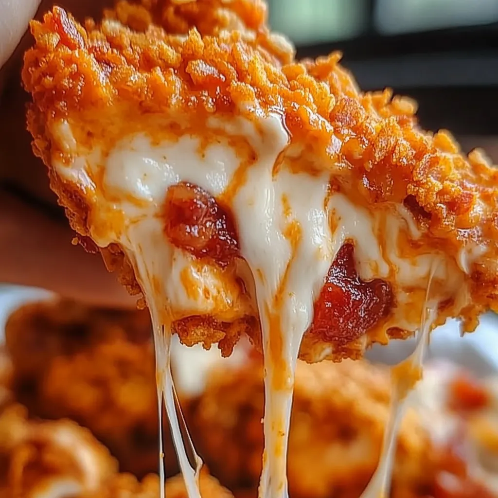 Crunchy Doritos Coated Bacon Cheese Chicken