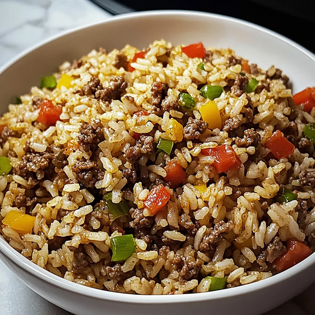 Dirty Rice Ground Beef