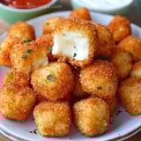 Crispy Fried Cheese Bites