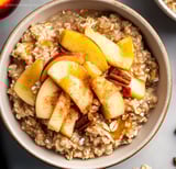 Apple Cinnamon Oatmeal Bowl