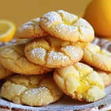 Super easy lemon cookies ready in 10 minutes