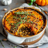 Vegan Shepherd's Pie with Squash and Lentils