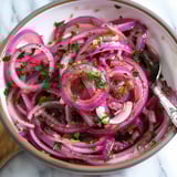 Sumac onions with parsley