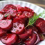 Marinated beet salad