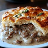 Savory Pie with Flaky Crust