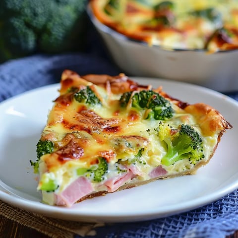 Broccoli and Ham Bake Photo