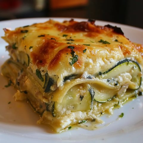 Zucchini Lasagna, Italian flavors: