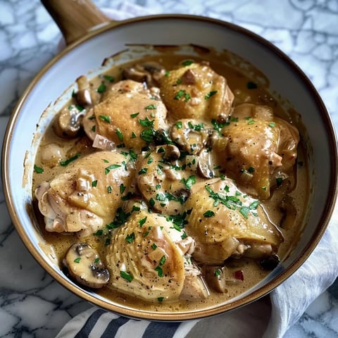 Chicken Stew with Cider