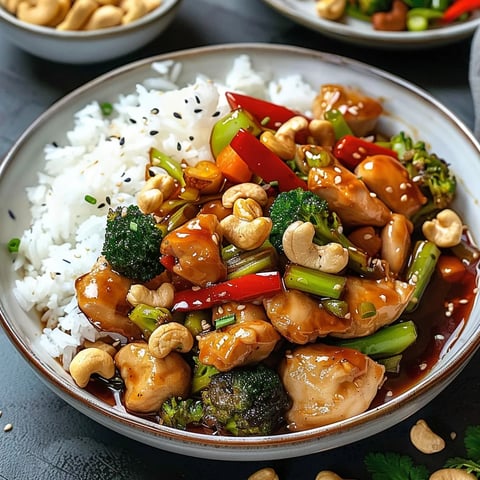 Chicken with Cashews