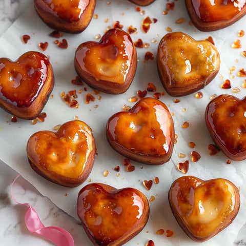 Heart Crème Brûlée Donuts, Perfect for Valentine’s Day