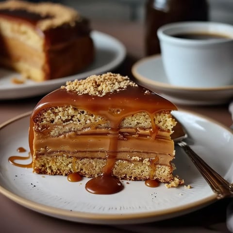 Coffee and Caramel Cake: A Heavenly Treat